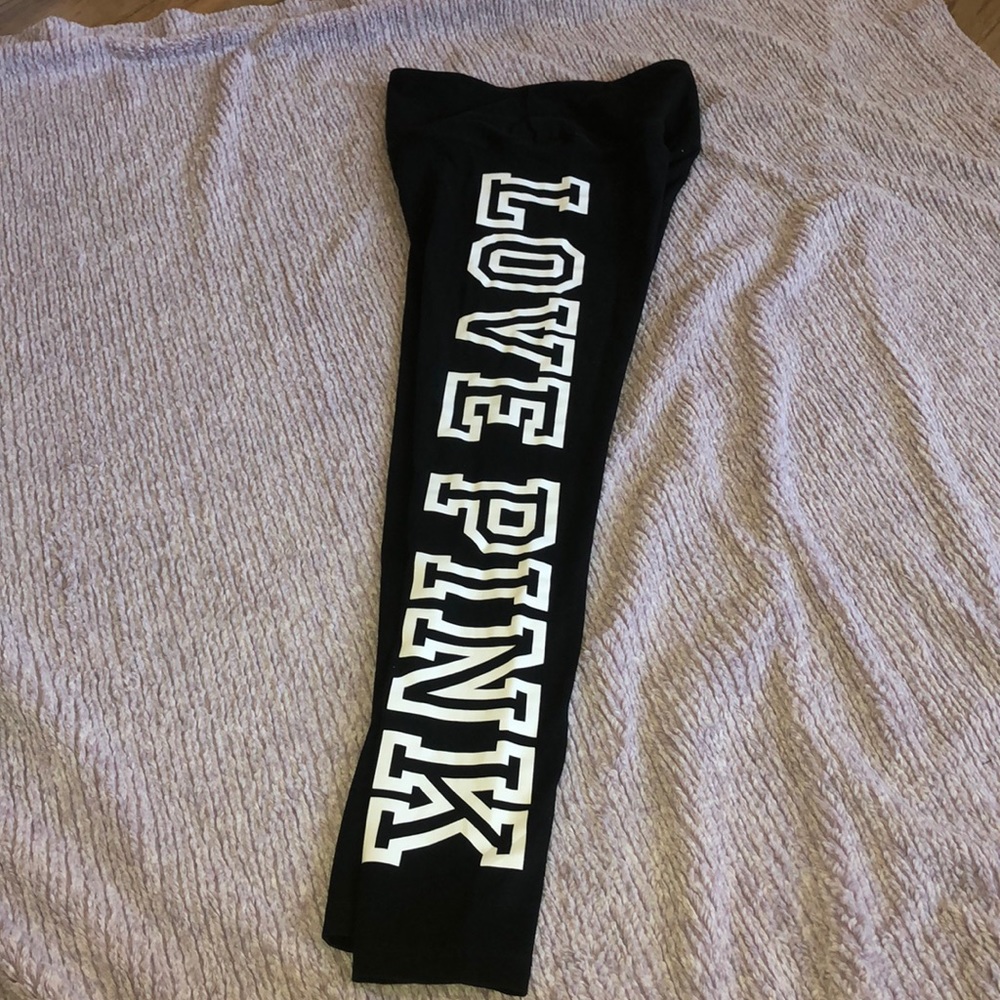 VS black yoga leggings